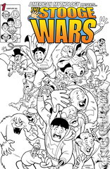 Variant Cover for Robonic Stooges: Stooge Wars #1