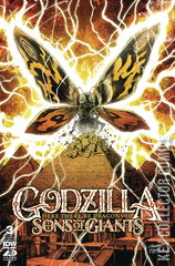 Variant Cover for Godzilla: Here There Be Dragons II - Sons of Giants #3