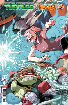 Variant Cover for Teenage Mutant Ninja Turtles / Naruto #4