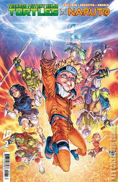 Variant Cover for Teenage Mutant Ninja Turtles / Naruto #2