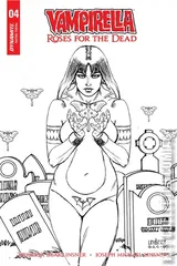 Variant Cover for Vampirella: Roses for the Dead #4