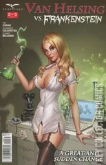 Variant Cover for Van Helsing vs. Frankenstein #2