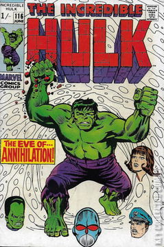 Variant Cover for Incredible Hulk #116