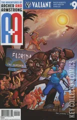 Variant Cover for A&A: The Adventures of Archer & Armstrong #9