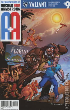 Variant Cover for A&A: The Adventures of Archer & Armstrong #9