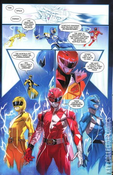 Variant Cover for Mighty Morphin Power Rangers #40