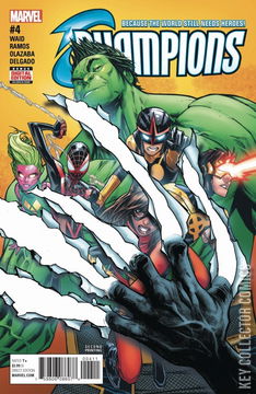 Variant Cover for Champions #4