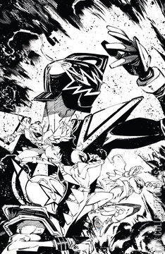 Variant Cover for Power Rangers: Prime #10