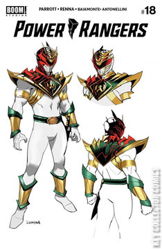 Variant Cover for Power Rangers #18