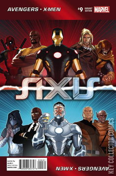 Variant Cover for Avengers / X-Men Axis #9