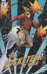 Variant Cover for The Rocketeer At War #2