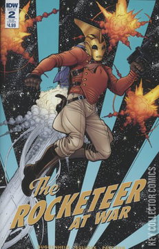 Variant Cover for The Rocketeer At War #2