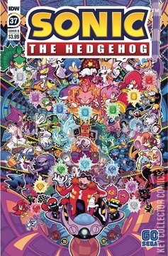 Variant Cover for Sonic the Hedgehog #37