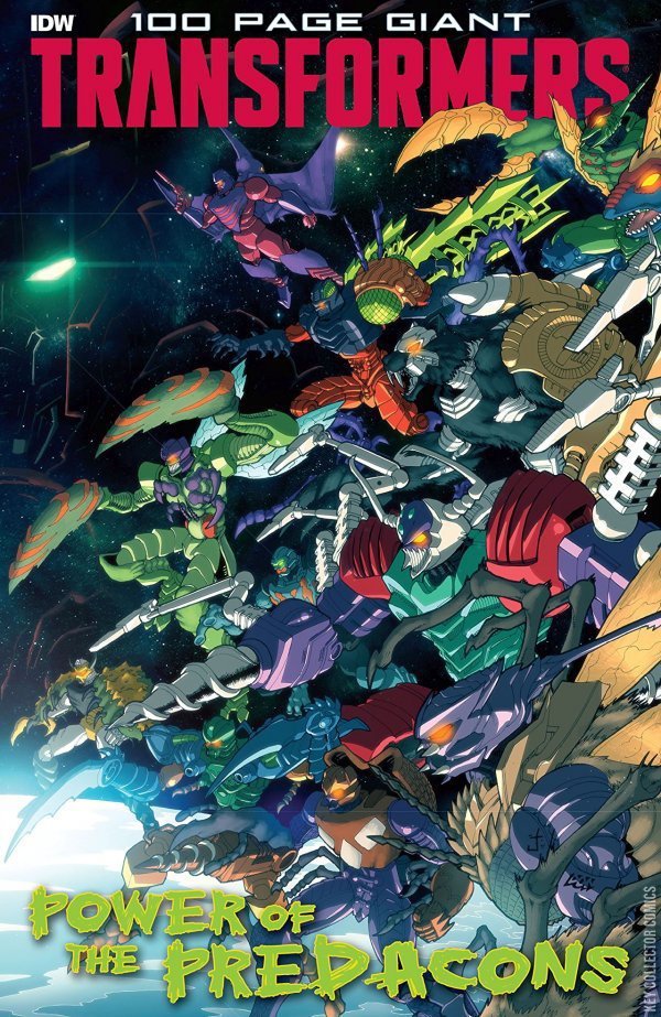 Transformerspredacon Key Transformers 100-Page Giant: Power of the Predacons by IDW | Key ...