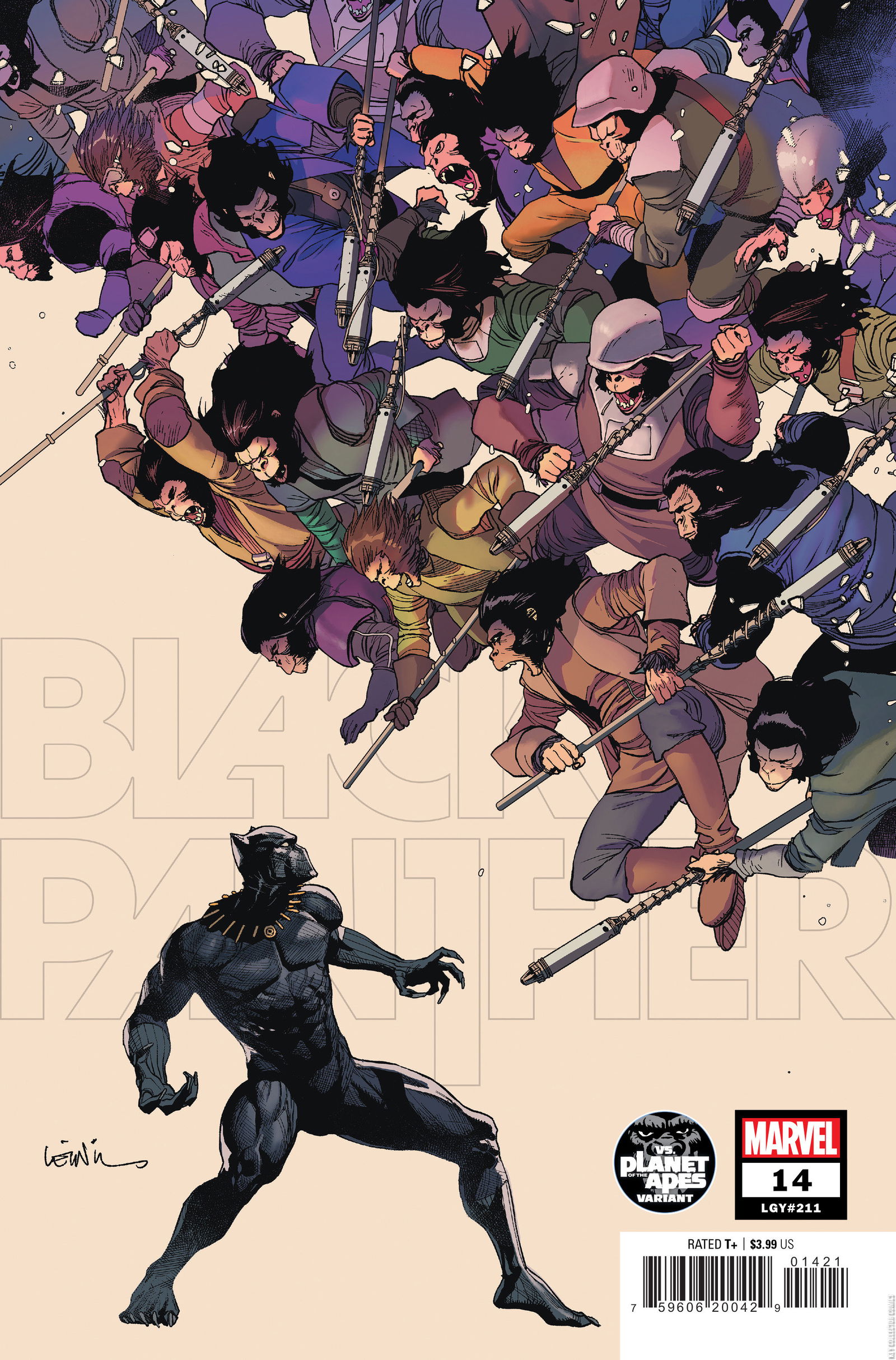 Cover art for Black Panther #14 