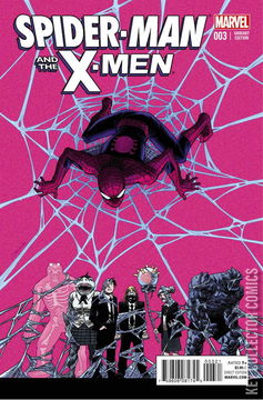 Variant Cover for Spider-Man and The X-Men #3