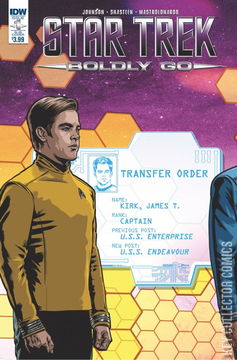 Variant Cover for Star Trek: Boldly Go #1