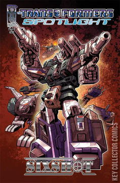 Variant Cover for Transformers Spotlight: SixShot #1