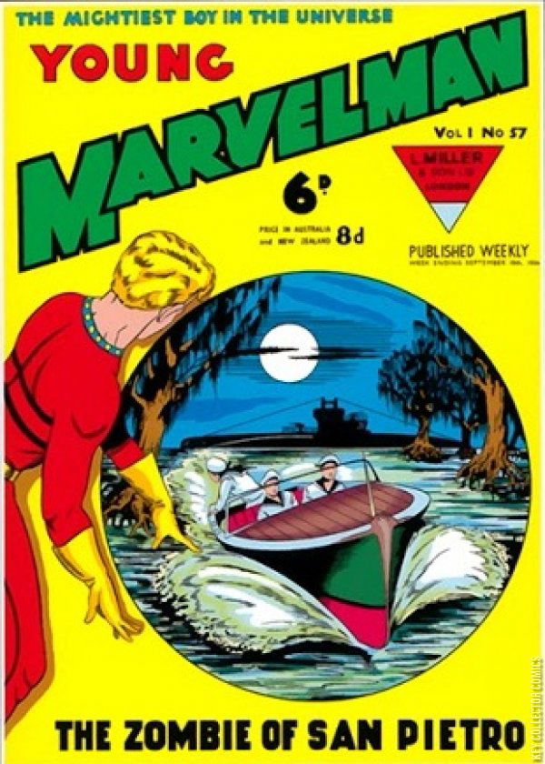 Cover art for Young Marvelman #57 