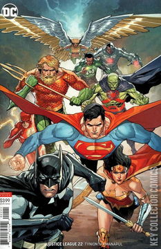Variant Cover for Justice League #22