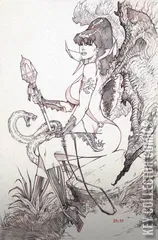Variant Cover for Vampirella #22