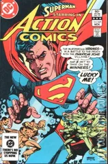 Cover for Action Comics #549