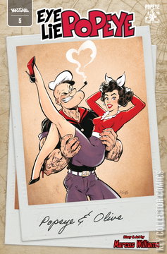 Variant Cover for Eye Lie Popeye #5