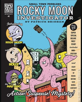 Variant Cover for Rocky Moon Investigator #1