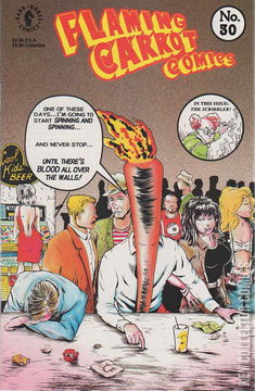 Variant Cover for Flaming Carrot Comics #30