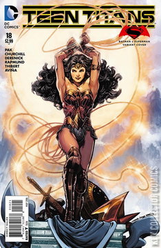Variant Cover for Teen Titans #18