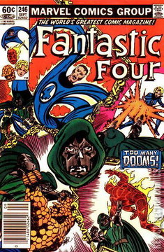 Variant Cover for Fantastic Four #246