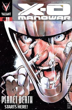 Variant Cover for X-O Manowar #11