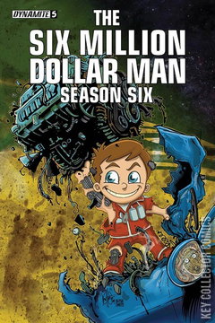 Variant Cover for The Six Million Dollar Man: Season 6 #5