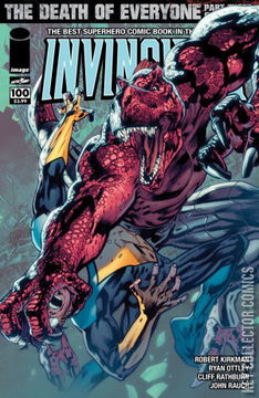 Variant Cover for Invincible #100