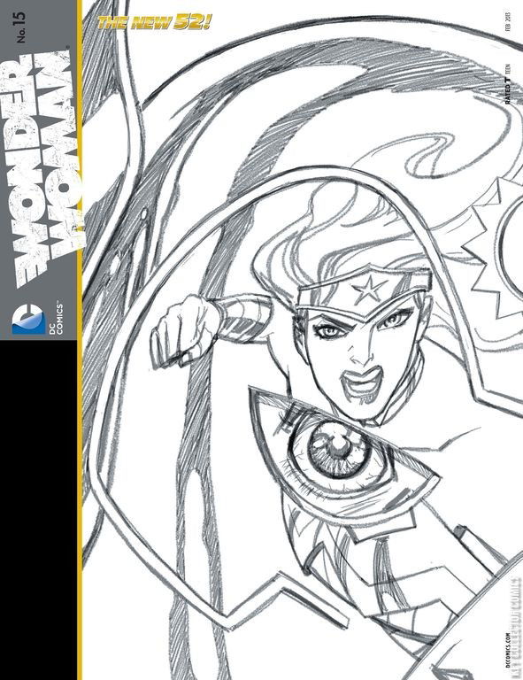 Variant Cover for Wonder Woman #15