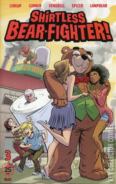 Variant Cover for Shirtless Bear-Fighter #3