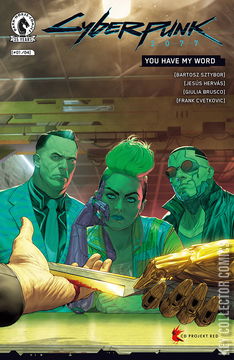 Variant Cover for Cyberpunk 2077: You Have My Word #1
