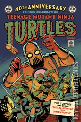 Variant Cover for Teenage Mutant Ninja Turtles 40th Anniversary Comics Celebration #1