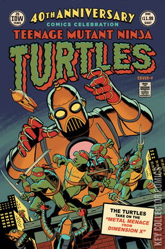 Variant Cover for Teenage Mutant Ninja Turtles 40th Anniversary Comics Celebration #1