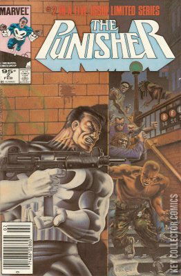 Punisher limited series #1 (plus issue #2, authentic 4)