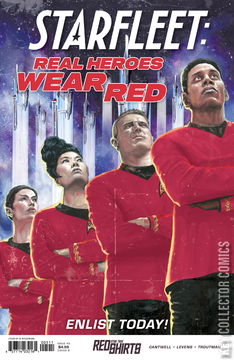 Variant Cover for Star Trek: Red Shirts #3