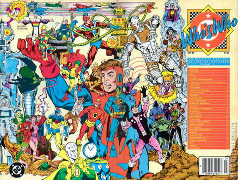 Variant Cover for Who's Who: The Definitive Directory of the DC Universe #5