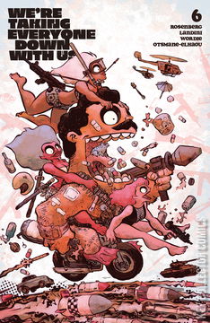 Variant Cover for We're Taking Everyone Down With Us #6