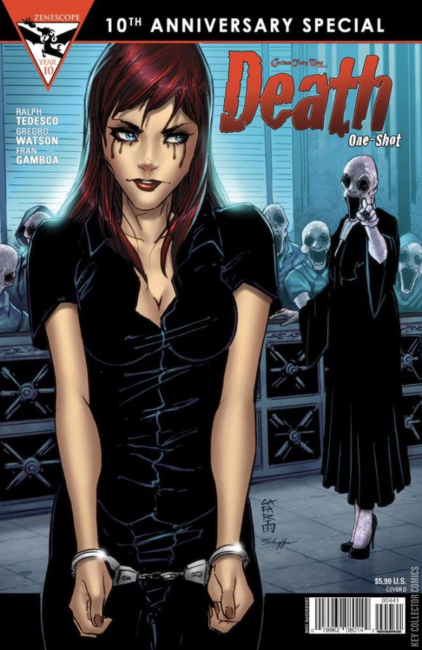 Death: Year 10 #1 Variant Published September 2015 | K