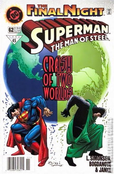 Variant Cover for Superman: The Man of Steel #62