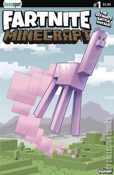 Variant Cover for Fartnite vs. Minecrapt #1