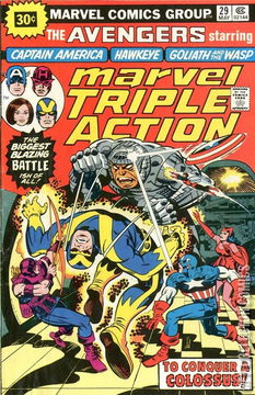 Variant Cover for Marvel Triple Action #29