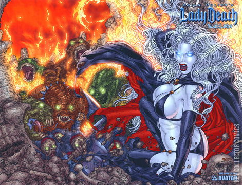 Variant Cover for Lady Death: Blacklands #4