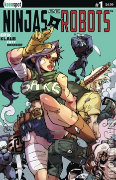 Variant Cover for Ninjas & Robots #1