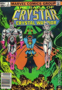 Variant Cover for Saga of Crystar: Crystal Warrior, The #3